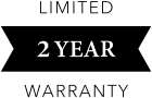 2 year Limited Warranty Logo