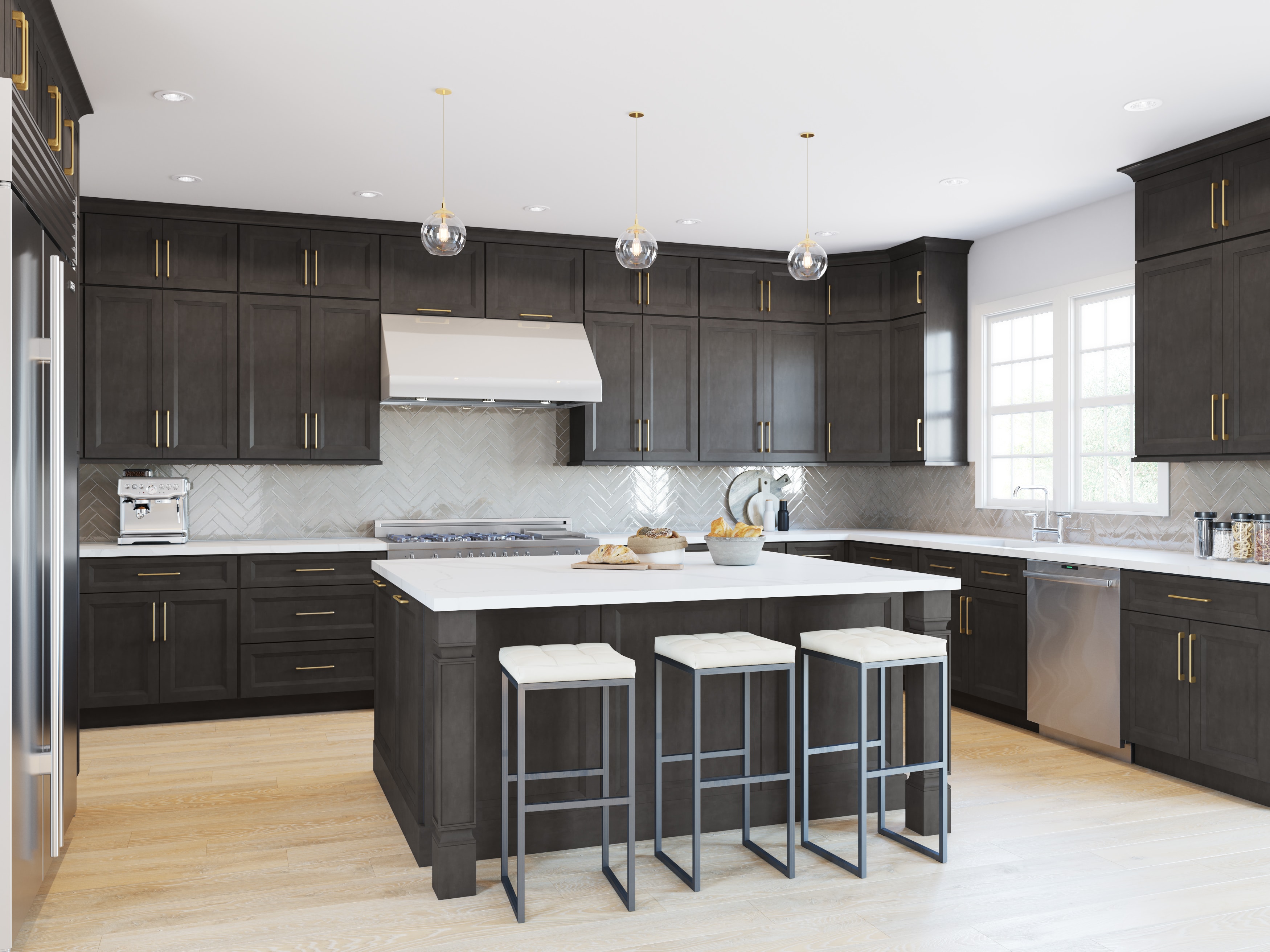Onyx Indigo kitchen