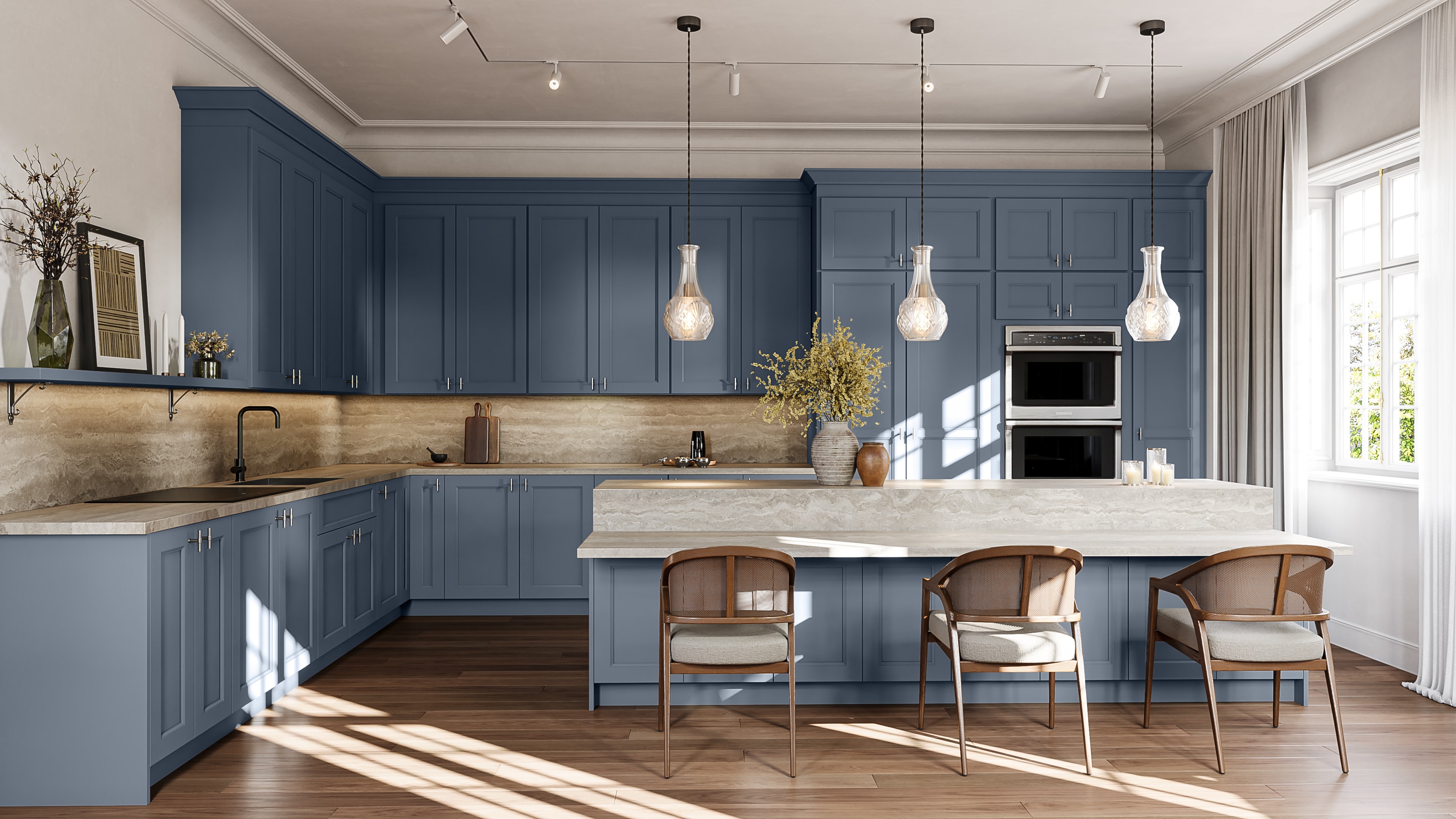 Nexus Denim Blue kitchen