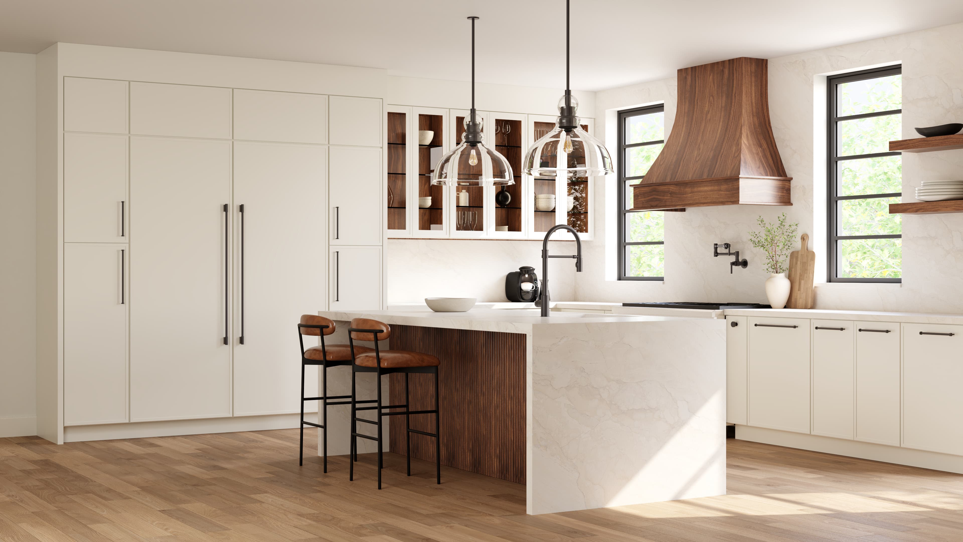 Allure I Luna I Frost & Walnut v1