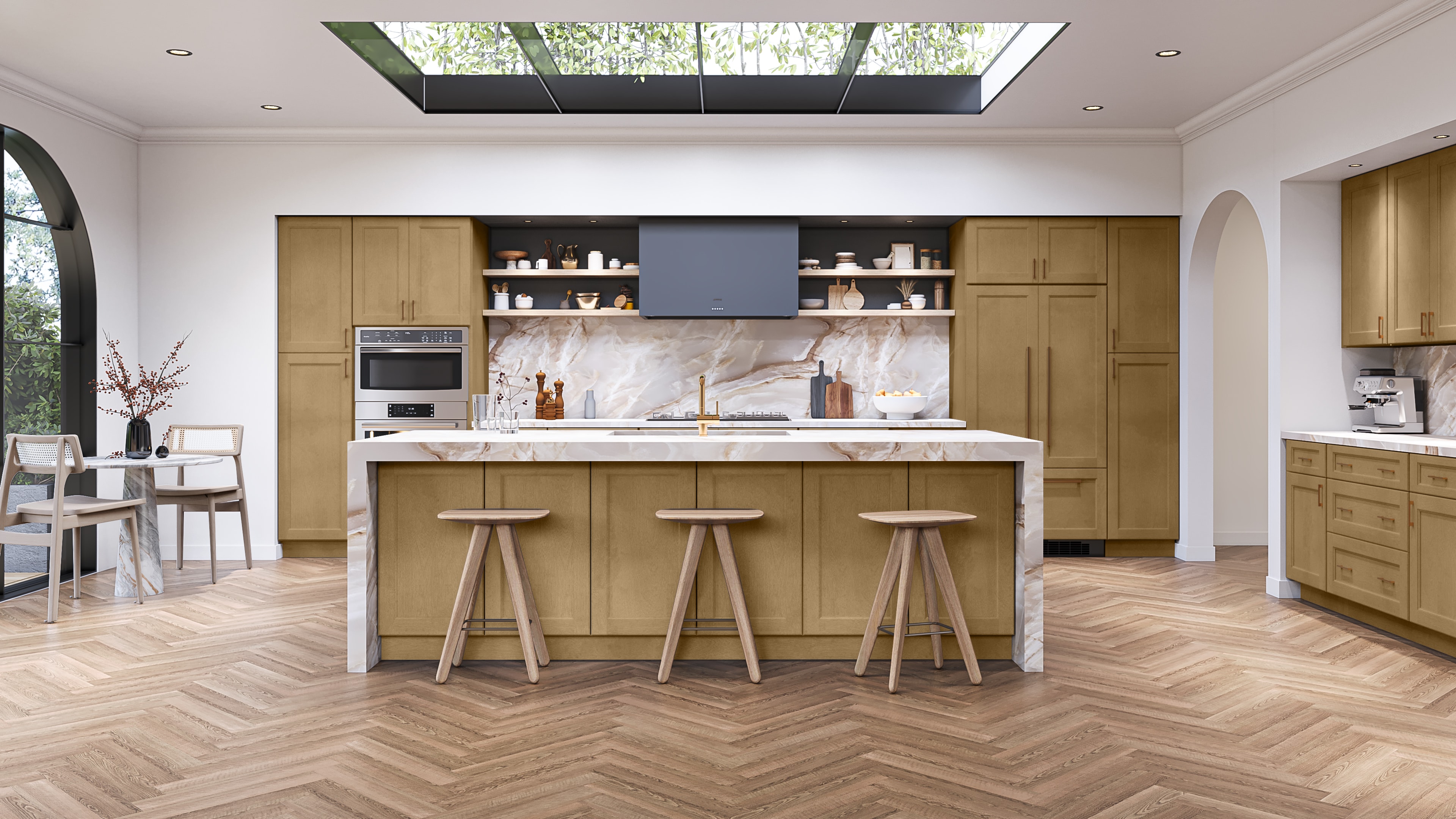 Fusion Timber kitchen