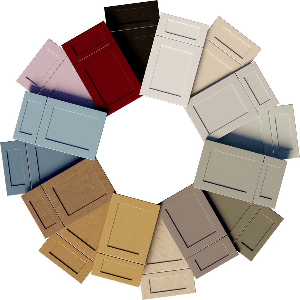 Colors and finishes