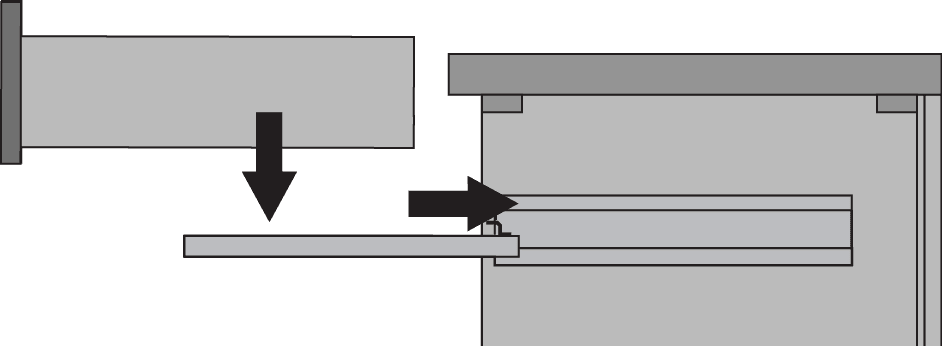 Drawer insertion