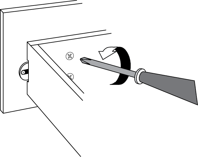 Remove screws