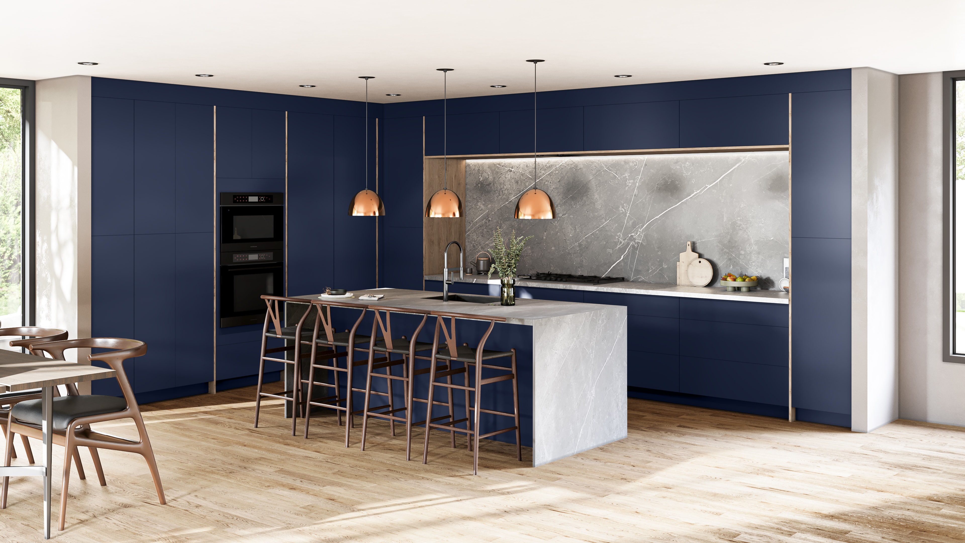 Catalina Azul Marino kitchen
