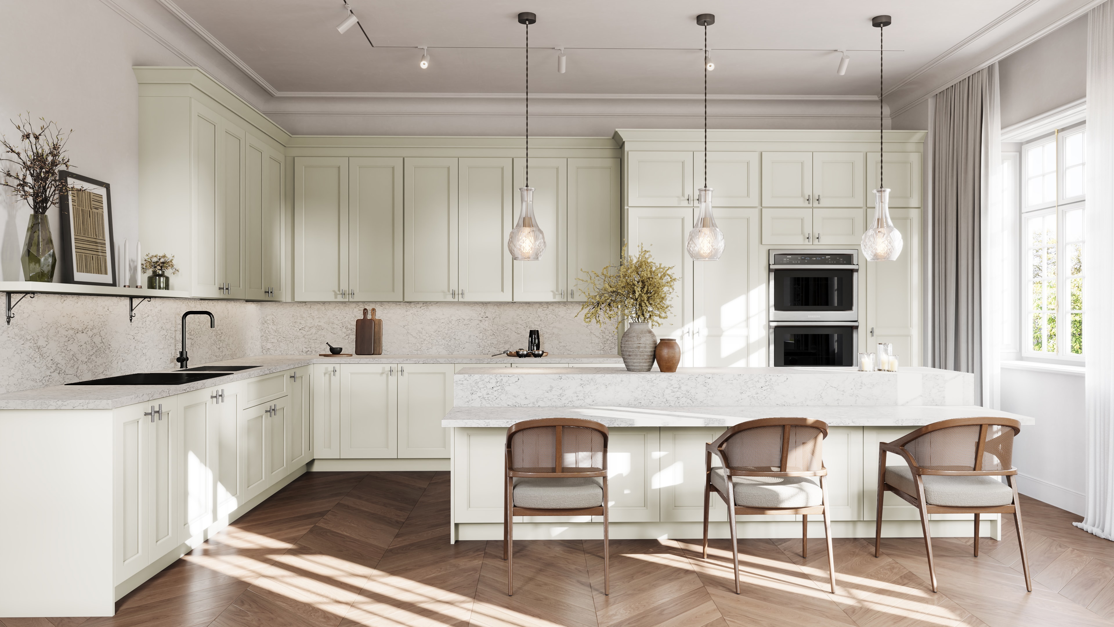 Nexus Dove kitchen