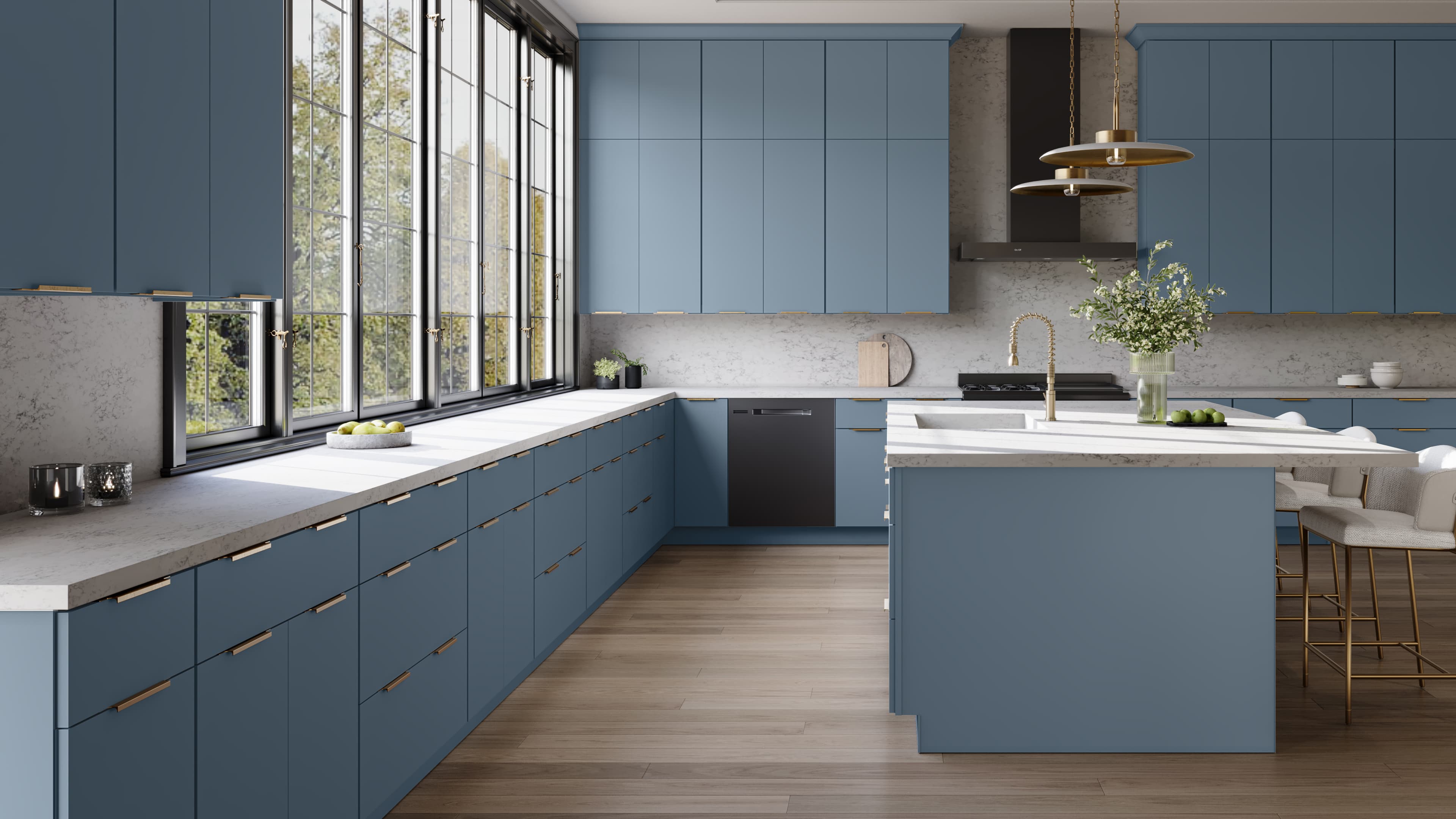 Luxe Izel Blue