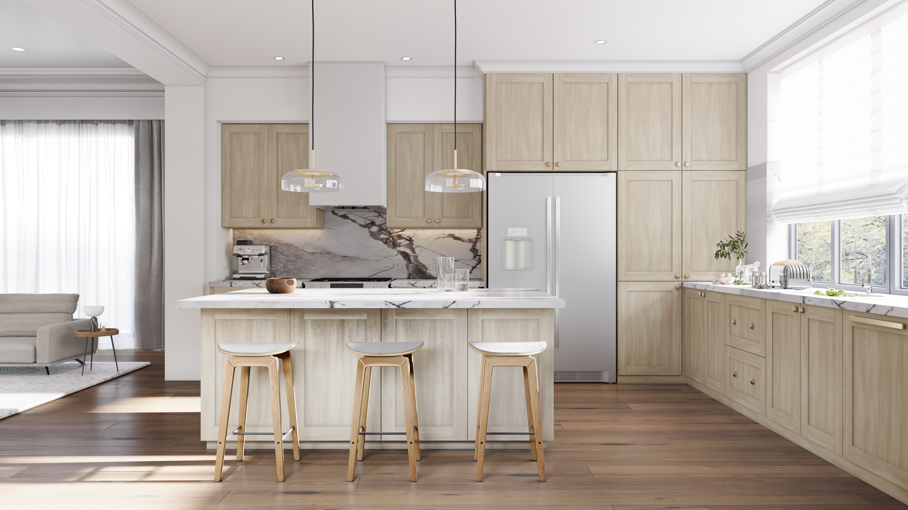Tuscany Como Ash 1 kitchen